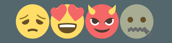 Chat emoticons based on EmojiOne